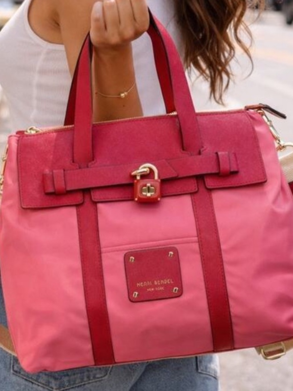 HENRI BENDEL SATCHEL